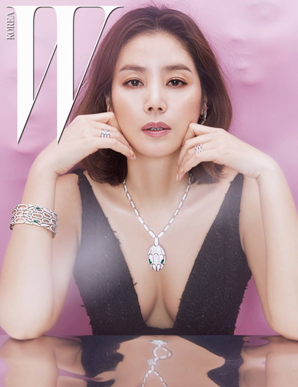 김성령 더블유 화보 고화질 사진