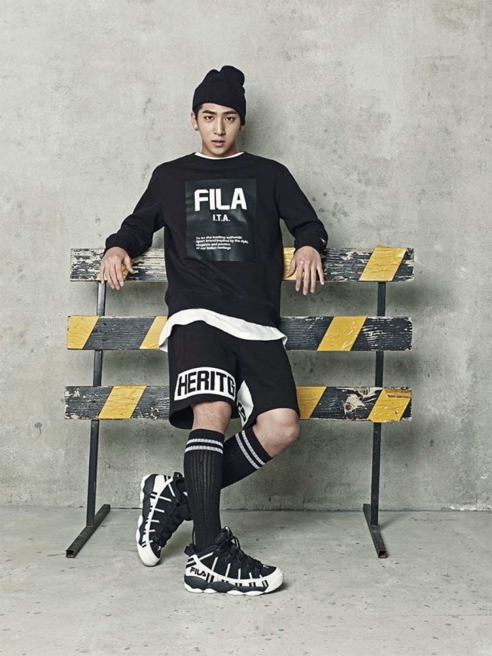 비원에이포 휠라 화보 고화질 사진