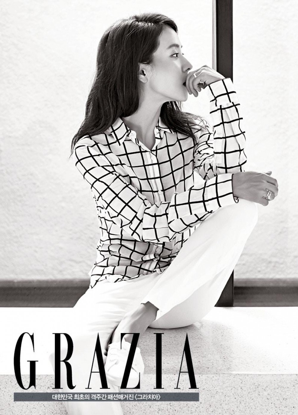 송지효 그라치아 화보 고화질 사진