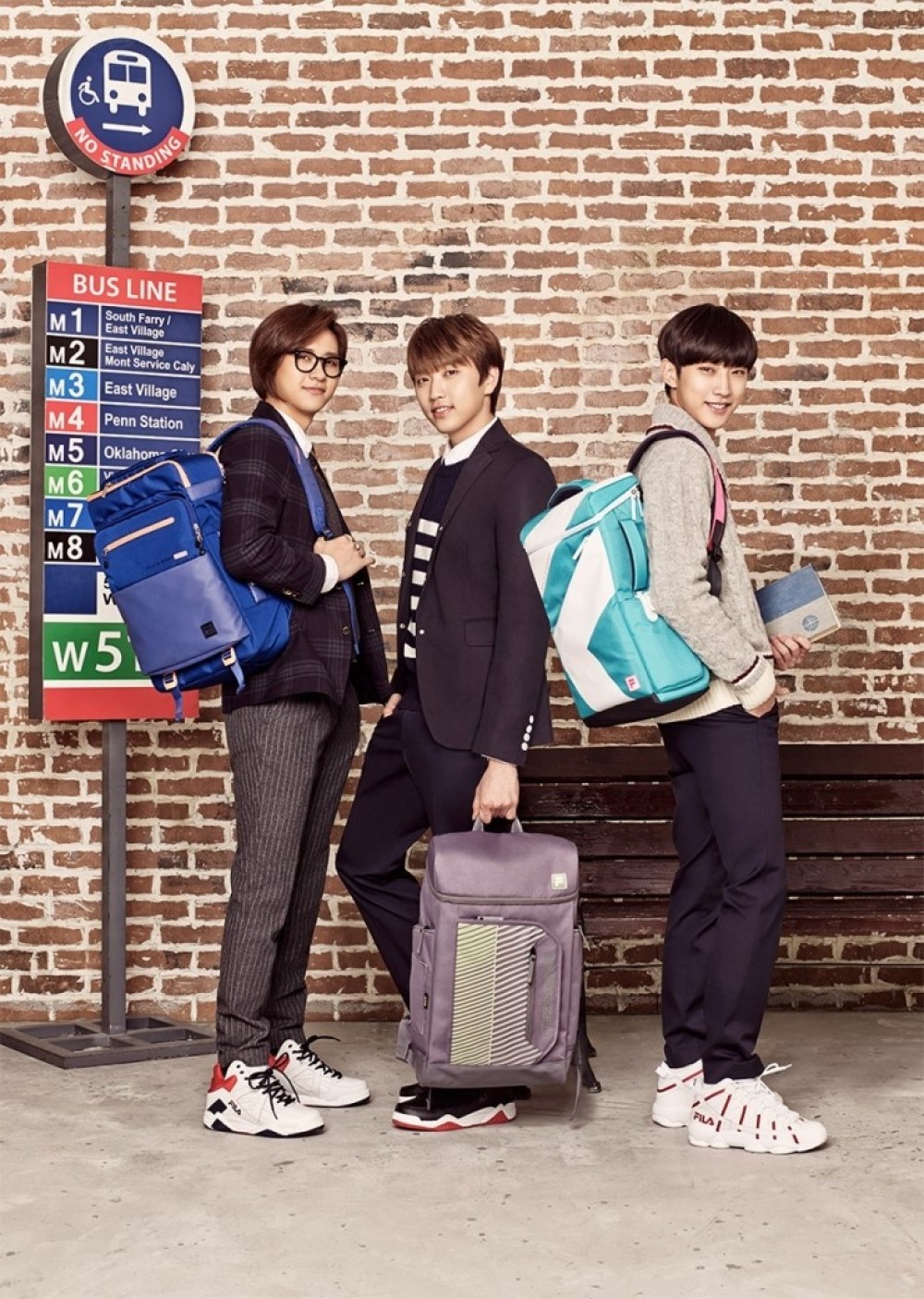 비원에이포 휠라 화보 고화질 사진