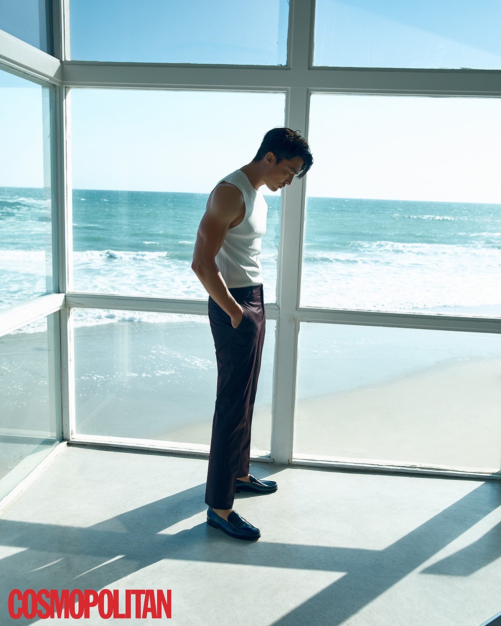 다니엘 헤니 코스모폴리탄 화보 고화질 사진