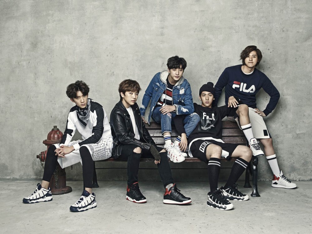 비원에이포 휠라 화보 고화질 사진