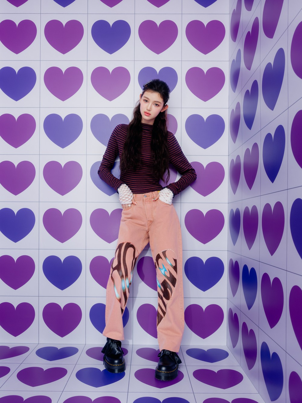 뉴진스 리바이스 화보 고화질 사진