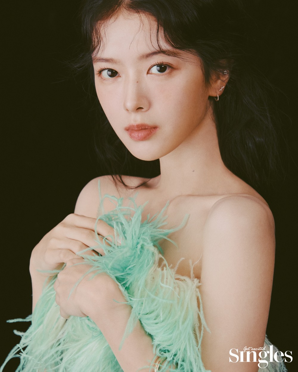 노정의 싱글즈 화보 고화질 사진