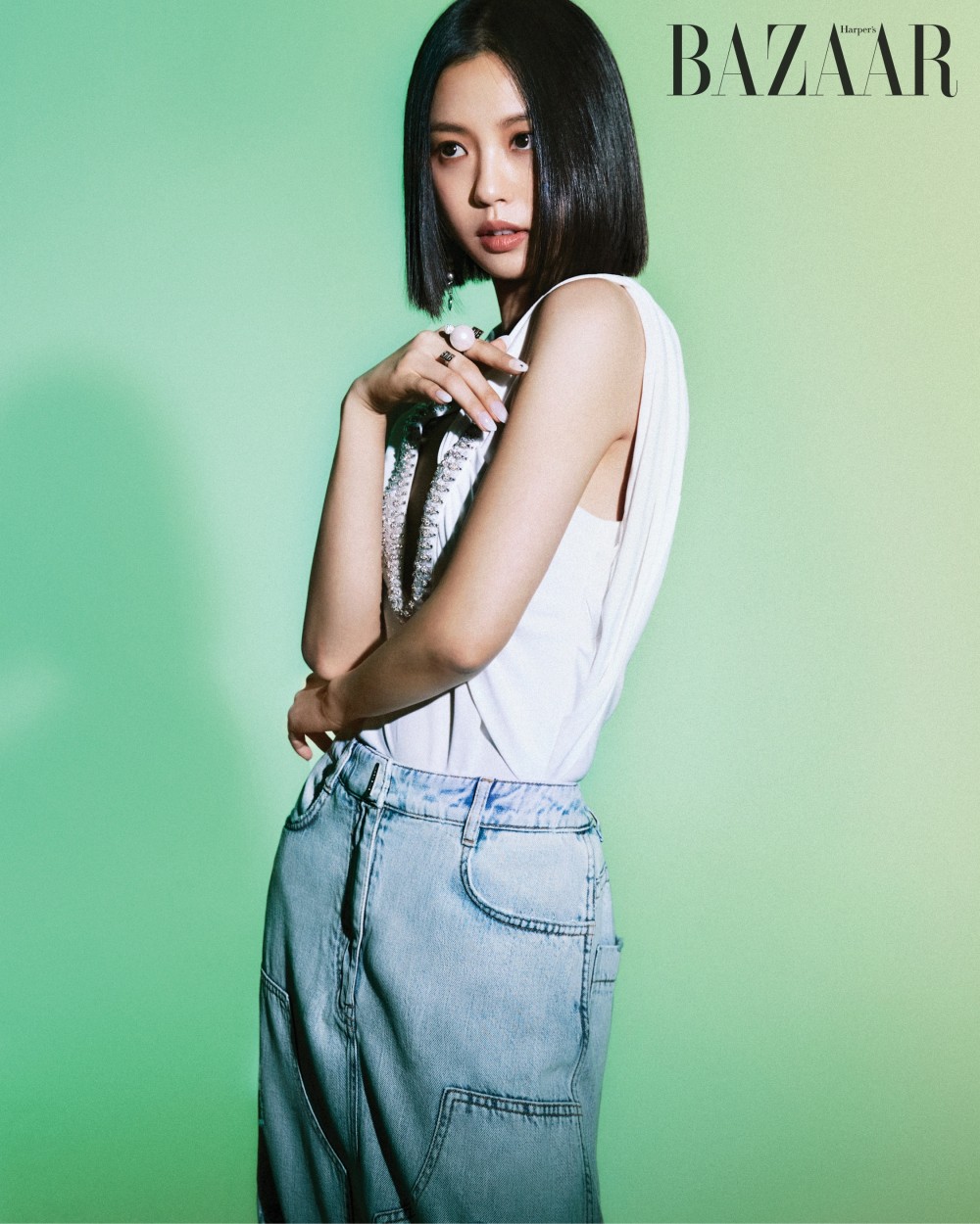 고민시 바자 화보 고화질 사진