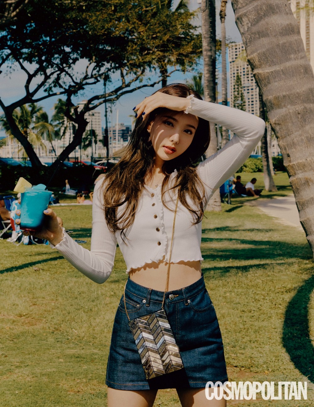 나연 코스모폴리탄 화보 고화질 사진