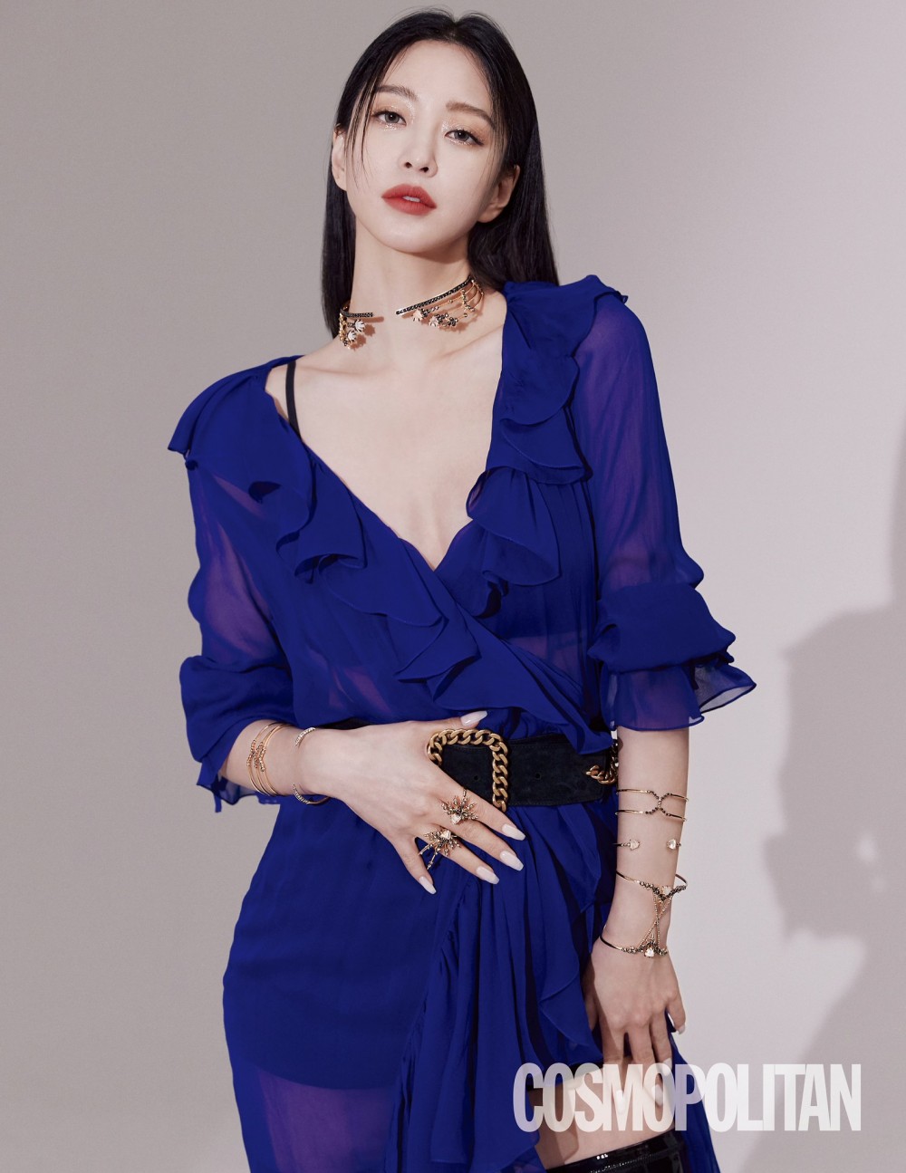 한예슬 코스모폴리탄 화보 고화질 사진