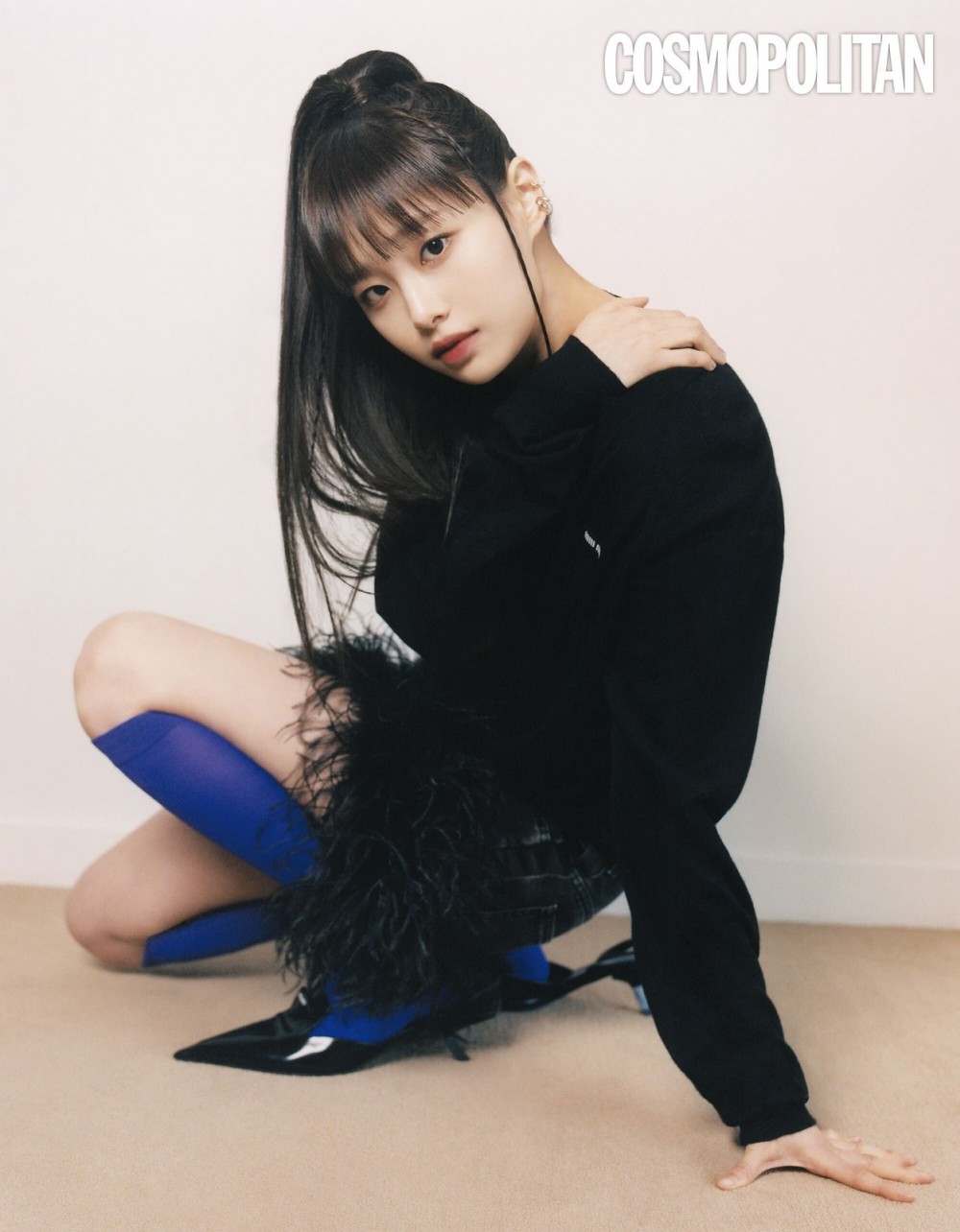 츄 코스모폴리탄 화보 고화질 사진