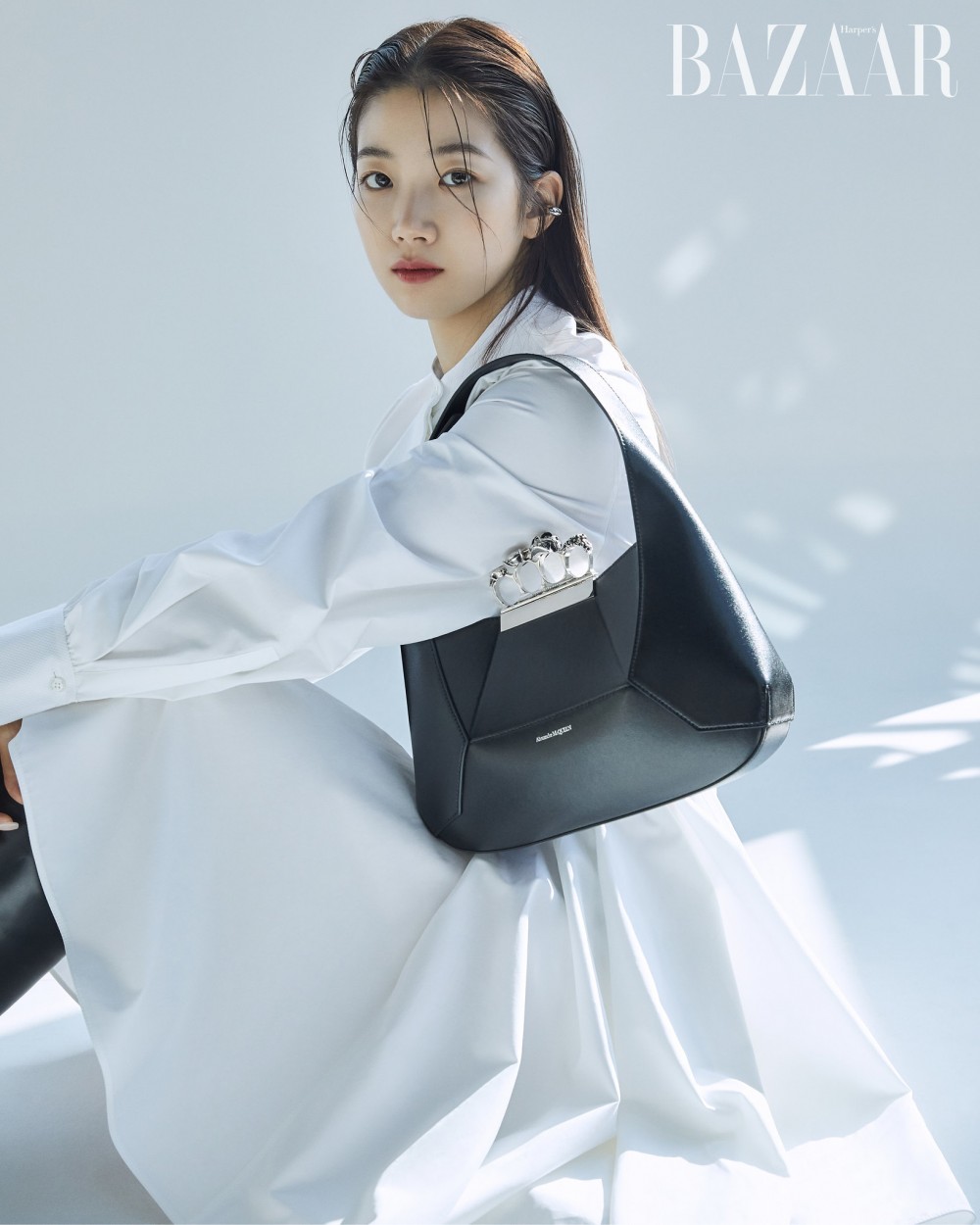 카즈하 바자 화보 고화질 사진