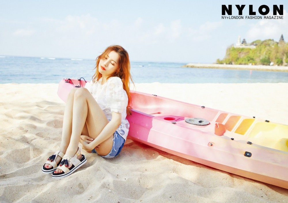 선미 나일론 화보 고화질 사진